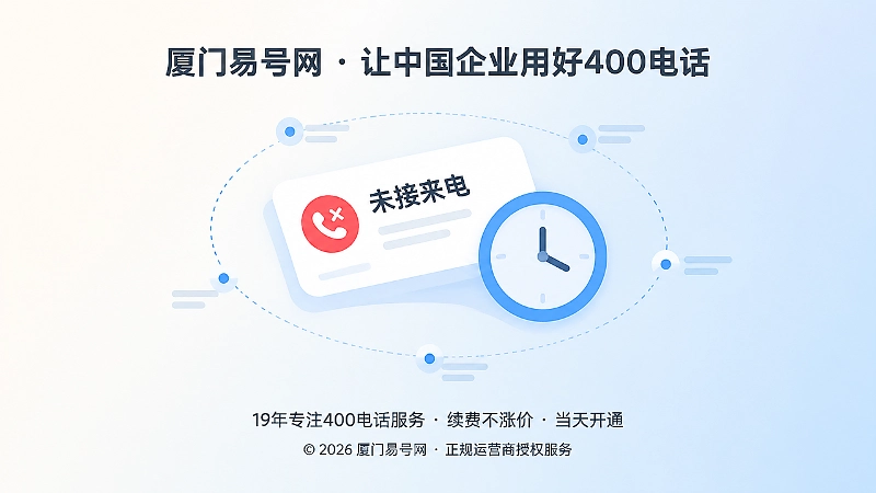 未接来电提醒与回访责任扁平化插画